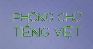 Demo Font Logo Việt hóa Inertia đẹp và cá tính