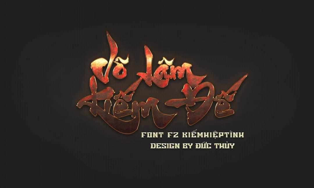 Font Game - Kiếm Hiệp Tình