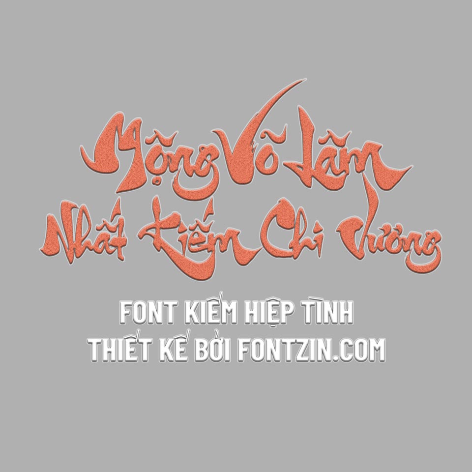 Font Game - Kiếm Hiệp Tình