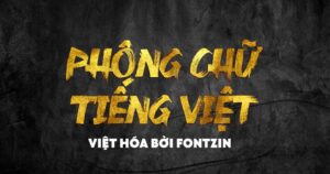 Demo Font Brush Việt hóa Rough Marker 2022