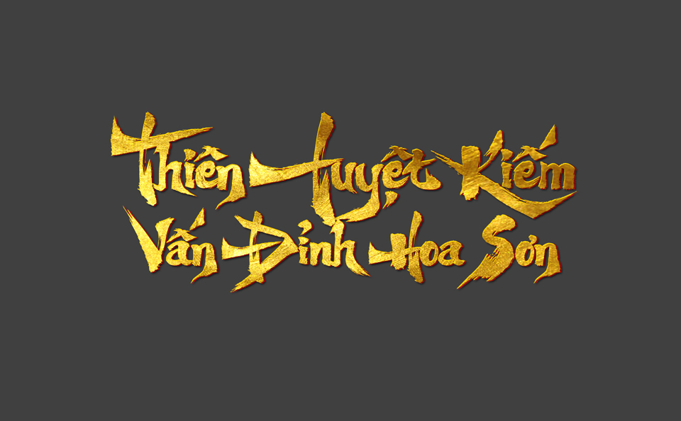 Font game kiếm hiệp