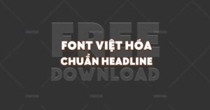 Demo Font Việt Hóa Chuẩn thiết kế website Heading