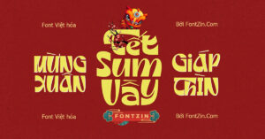 Demo Font Việt hóa Rocky 1 kiểu retro đẹp