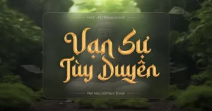 Demo Font thư pháp Việt hóa KD Hidayatullah Update V2