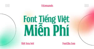 Demo Lemands: Phông chữ miễn phí thiết kế tiêu đề đẹp và tinh tế