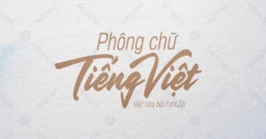 Demo Font Brush Việt hóa The Constellation