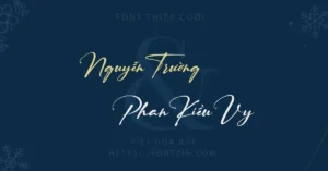 Demo Font chữ ký Ruthligos Việt hóa: đẹp và sang trọng