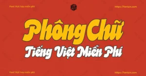 Demo Font chữ Retro Việt hóa Quakers siêu đẹp
