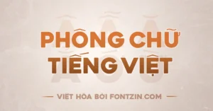 Demo Font chữ tiêu đề đẹp Việt hóa Fz Heavitas