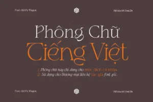 Demo Fz Wagon – Font Serif Việt hóa siêu cá tính
