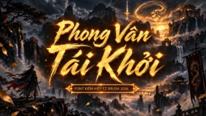 Demo Font Game Kiếm Hiệp FZ Brush 2026 – Font Brush Võ Hiệp Đẹp Cho Thiết Kế Game